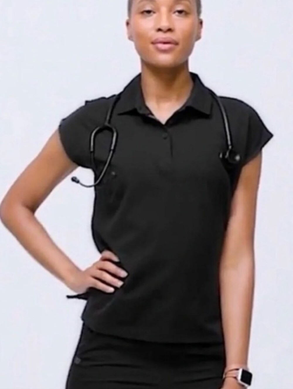 Figs WOMEN'S TECHNICAL PIQUE ELLA SCRUB POLO